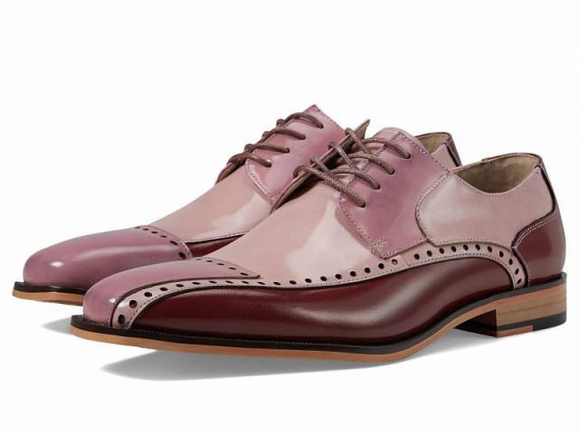 Stacy Adams ステーシーアダムス メンズ 男性用 シューズ 靴 オックスフォード 紳士靴 通勤靴 Plaza Cap Toe Oxford Red【送料無料】