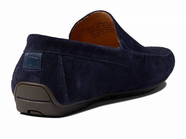 Florsheim フローシャイム メンズ 男性用 シューズ 靴 ローファー Talladega Moc Toe Venetian Driver Navy Suede【送料無料】