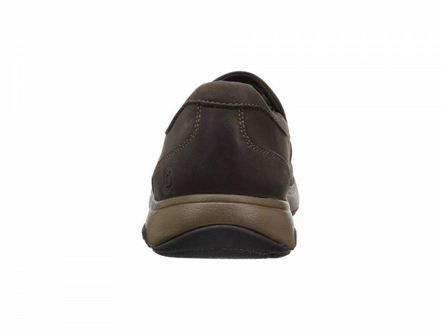 Dunham ダナム メンズ 男性用 シューズ 靴 ローファー Battery Park Slip-On Brown Nubuck【送料無料】