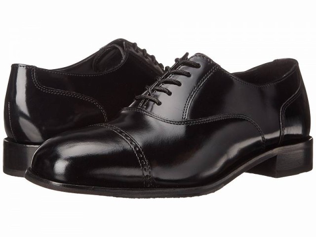 Florsheim フローシャイム メンズ 男性用 シューズ 靴 オックスフォード 紳士靴 通勤靴 Lexington Perfed Tip Black Legacy【送料無料】