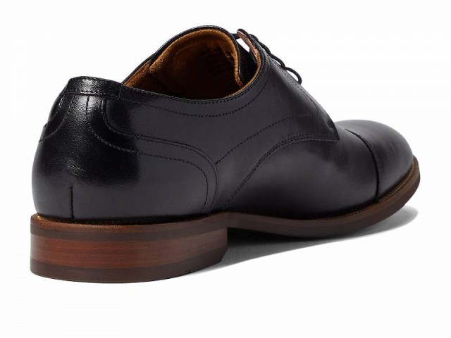 Florsheim フローシャイム メンズ 男性用 シューズ 靴 オックスフォード 紳士靴 通勤靴 Rucci Cap Toe Oxford Black Smooth【送料無料】