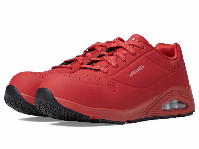 SKECHERS Work スケッチャーズ レディース 女性用 シューズ 靴 スニーカー 運動靴 Uno SR Deloney Comp Toe Red【送料無料】