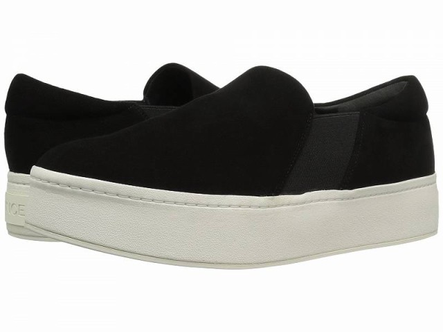 Vince ヴィンス レディース 女性用 シューズ 靴 スニーカー 運動靴 Warren Black Suede【送料無料】