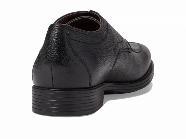 Clarks クラークス メンズ 男性用 シューズ 靴 オックスフォード 紳士靴 通勤靴 Whiddon Apron Black Tumbled【送料無料】