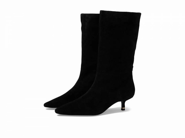 Kenneth Cole New York ケネスコールニューヨーク レディース 女性用 シューズ 靴 ブーツ ミッドカフ Meryl Black Suede【送料無料】