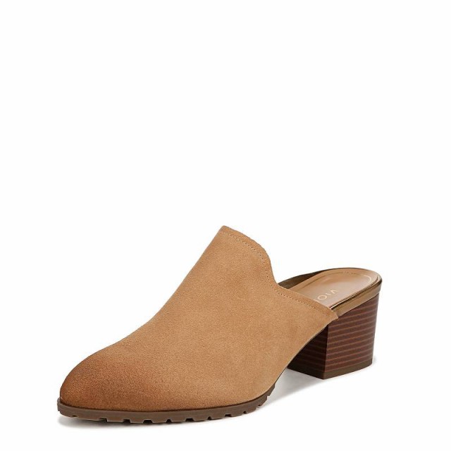 VIONIC バイオニック レディース 女性用 シューズ 靴 ヒール Claremont Mules Camel Suede【送料無料】