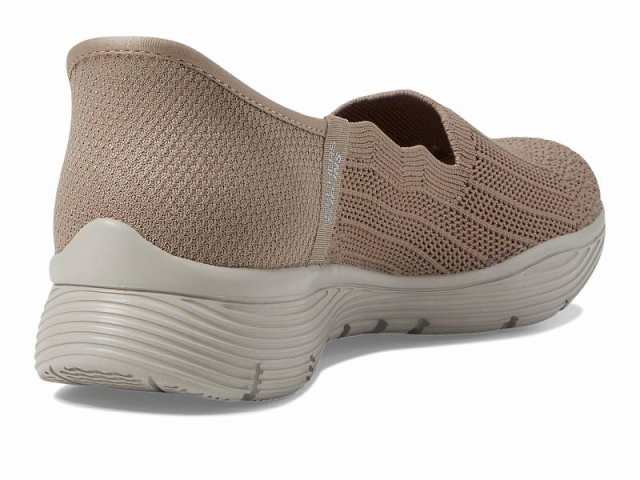 SKECHERS スケッチャーズ レディース 女性用 シューズ 靴 フラット Seager Believe It Hands Free Slip-Ins Dark Taupe【送料無料】