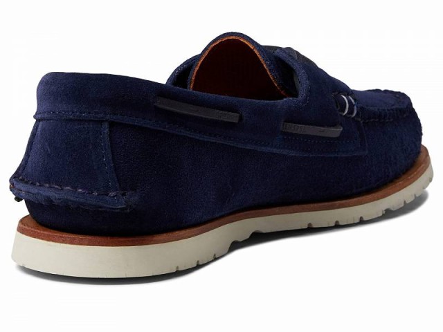 Sperry スペリー メンズ 男性用 シューズ 靴 ボートシューズ Sperry X Sunspel Authentic Original 2-Eye Navy Suede【送料無料】