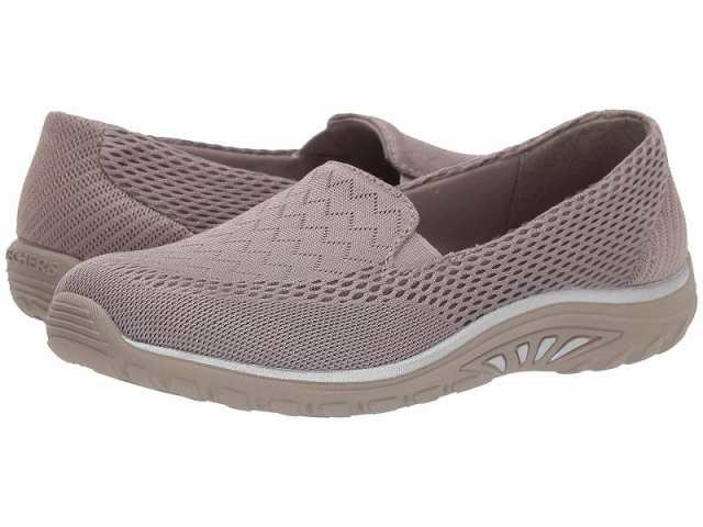 SKECHERS スケッチャーズ レディース 女性用 シューズ 靴 ローファー ボートシューズ Reggae Fest Willlows Dark Taupe【送料無料】