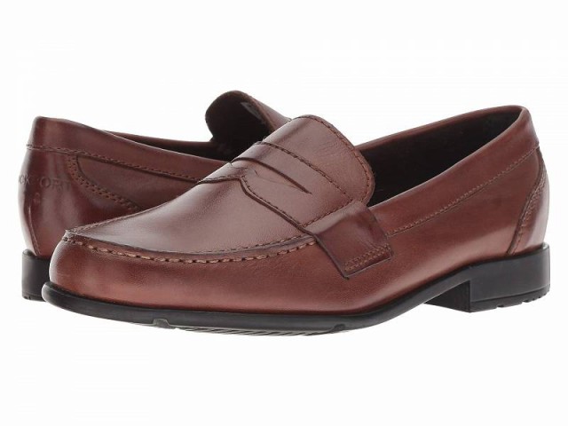 Rockport ロックポート メンズ 男性用 シューズ 靴 ローファー Classic Loafer Lite Penny Dark Brown【送料無料】