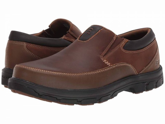 SKECHERS スケッチャーズ メンズ 男性用 シューズ 靴 ローファー Segment The Search Dark Brown【送料無料】