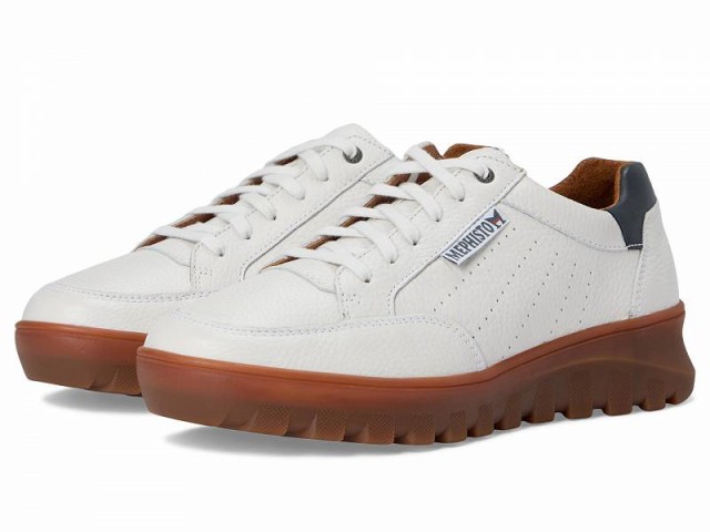 Mephisto メフィスト メンズ 男性用 シューズ 靴 スニーカー 運動靴 Flynn Off-White【送料無料】