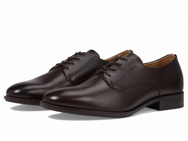 BOSS ボス メンズ 男性用 シューズ 靴 オックスフォード 紳士靴 通勤靴 Colby Derby Shoe Dark Brown【送料無料】