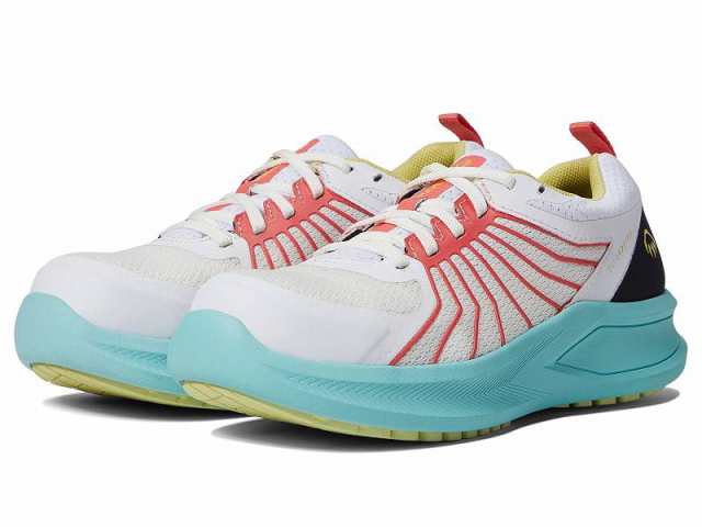 Wolverine ウルヴァリン レディース 女性用 シューズ 靴 スニーカー 運動靴 Bolt Durashocks(R) White/Blue【送料無料】