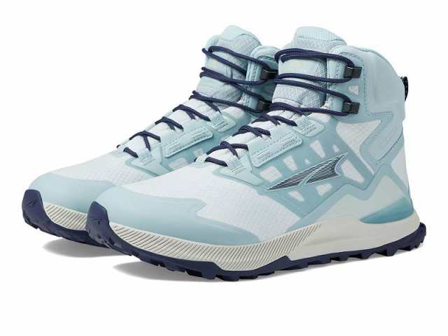 Altra アルトラ レディース 女性用 シューズ 靴 ブーツ ハイキング トレッキング Lone Peak All-Wthr Mid 2 Light Blue【送料無料】