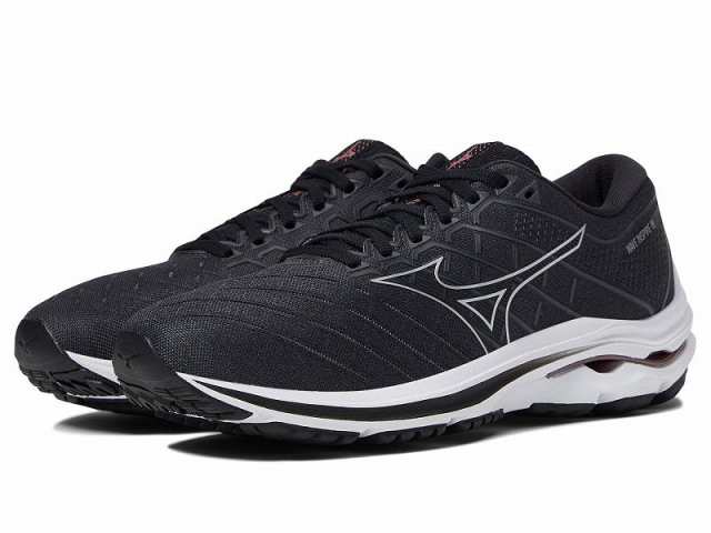 Mizuno ミズノ レディース 女性用 シューズ 靴 スニーカー 運動靴 Wave Inspire 18 Black/Silver【送料無料】