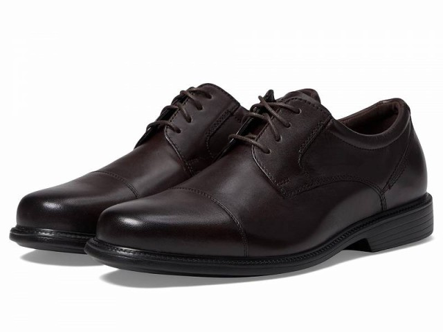 Rockport ロックポート メンズ 男性用 シューズ 靴 オックスフォード 紳士靴 通勤靴 Charles Road Cap Toe Oxford Dark【送料無料】