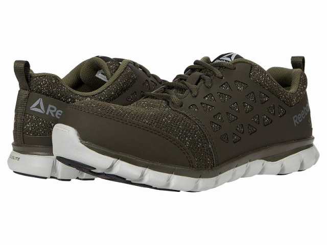 Reebok Work リーボック レディース 女性用 シューズ 靴 スニーカー 運動靴 Sublite Cushion Work Comp Toe EH RB051 Olive【送料無料】