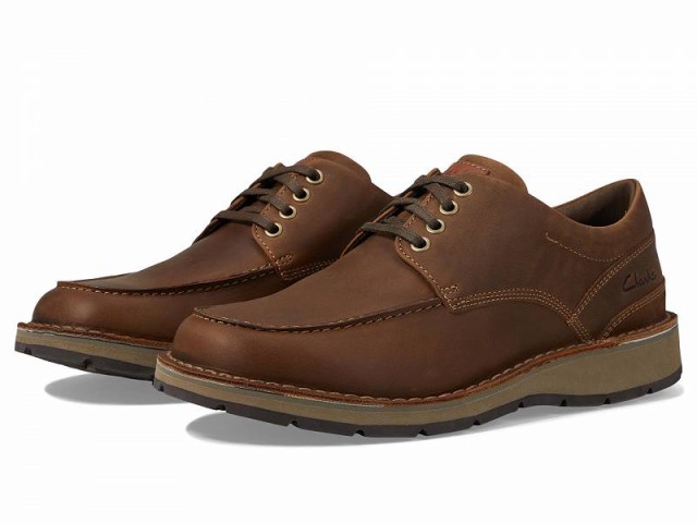 Clarks クラークス メンズ 男性用 シューズ 靴 オックスフォード 紳士靴 通勤靴 Gravelle Low Tan Leather【送料無料】