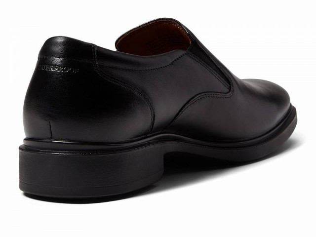 Florsheim フローシャイム メンズ 男性用 シューズ 靴 ローファー Forecast Plain Toe Slip-On Black Smooth【送料無料】