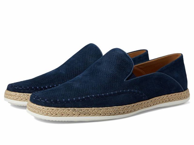 Steve Madden スティーブマデン メンズ 男性用 シューズ 靴 ローファー Caydenn Navy Suede【送料無料】