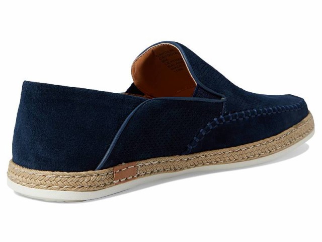 Steve Madden スティーブマデン メンズ 男性用 シューズ 靴 ローファー Caydenn Navy Suede【送料無料】