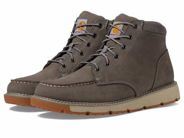 Carhartt カーハート メンズ 男性用 シューズ 靴 ブーツ アンクル ショートブーツ Millbrook Moc Toe Wedge Boot Grey【送料無料】