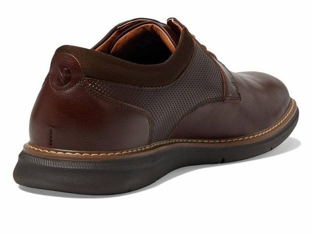 Nunn Bush ナンブッシュ メンズ 男性用 シューズ 靴 オックスフォード 紳士靴 通勤靴 Chase Plain Toe Oxford Brandy【送料無料】