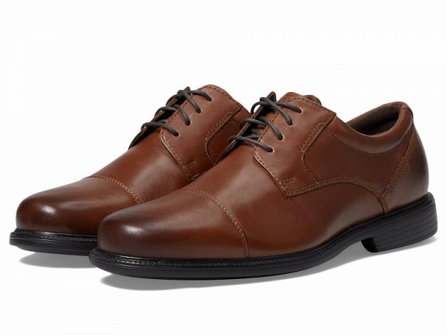 Rockport ロックポート メンズ 男性用 シューズ 靴 オックスフォード 紳士靴 通勤靴 Charles Road Cap Toe Oxford British【送料無料】