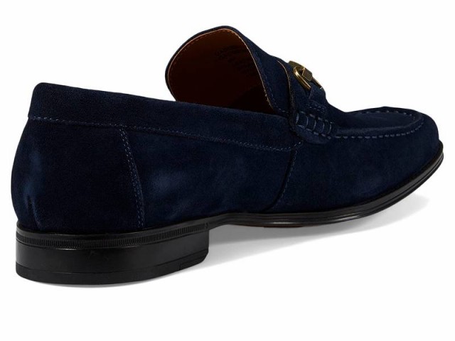 Steve Madden スティーブマデン メンズ 男性用 シューズ 靴 ローファー Gaddis Navy Suede【送料無料】