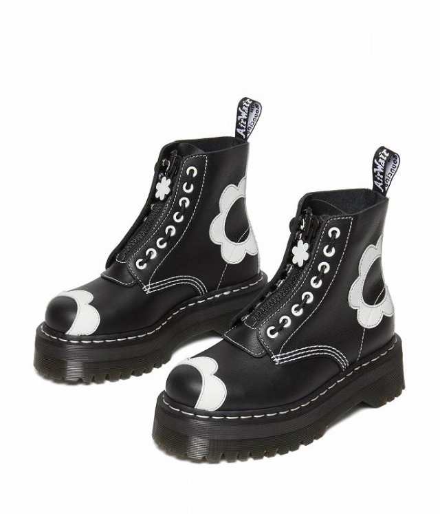 Dr. Martens ドクターマーチン レディース 女性用 シューズ 靴 ブーツ レースアップ 編み上げ Sinclair Black/White【送料無料】