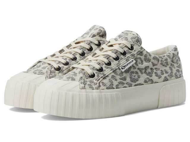 Superga スペルガ レディース 女性用 シューズ 靴 スニーカー 運動靴 2631 stripe platform jacquard animalier Multicolor【送料無料】