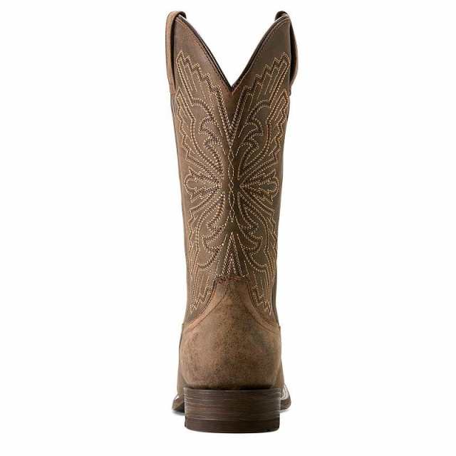 Ariat アリアト メンズ 男性用 シューズ 靴 ブーツ ウエスタンブーツ Sting Cowboy Boots Dark Tan【送料無料】