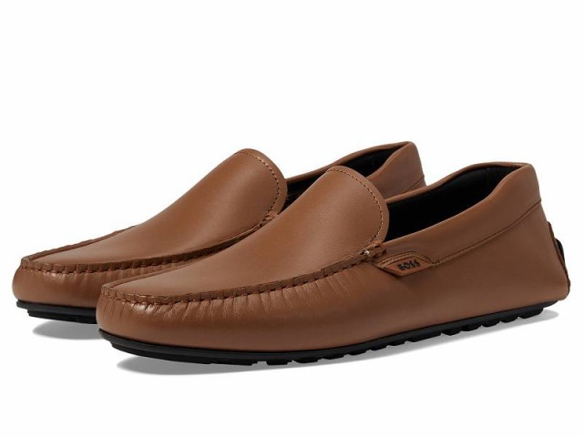 BOSS ボス メンズ 男性用 シューズ 靴 ローファー Noel Smooth Leather Moccasins Sand【送料無料】