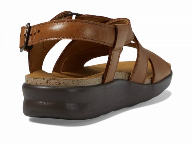 SAS サス レディース 女性用 シューズ 靴 サンダル Huggy Adjustable Comfort Sandal Caramel【送料無料】