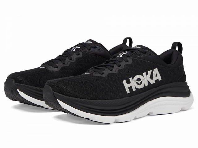 Hoka ホカ メンズ 男性用 シューズ 靴 スニーカー 運動靴 Gaviota 5 Black/White【送料無料】