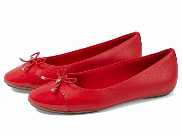 Anne Klein アン クライン レディース 女性用 シューズ 靴 フラット Luci Ballet Flats Red【送料無料】