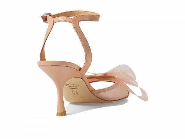 Stuart Weitzman スチュアートワイツマン レディース 女性用 シューズ 靴 ヒール Blushing Bow 75 San Ginger【送料無料】