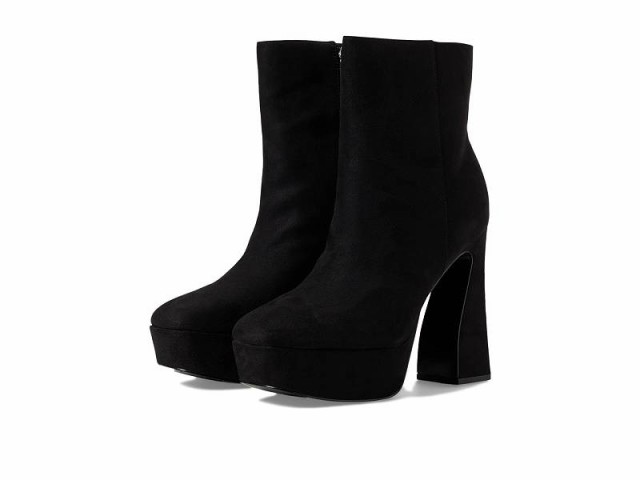 Nine West ナインウエスト レディース 女性用 シューズ 靴 ブーツ アンクル ショートブーツ Klinda 2 Black Suede【送料無料】