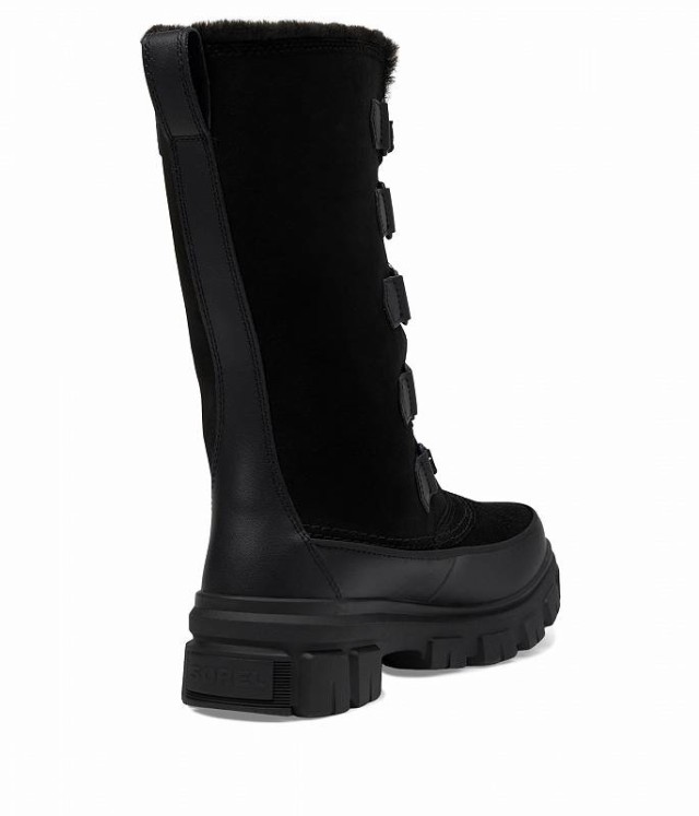 SOREL ソレル レディース 女性用 シューズ 靴 ブーツ スノーブーツ Tivoli(TM) V Tall Waterproof Black/Natural【送料無料】