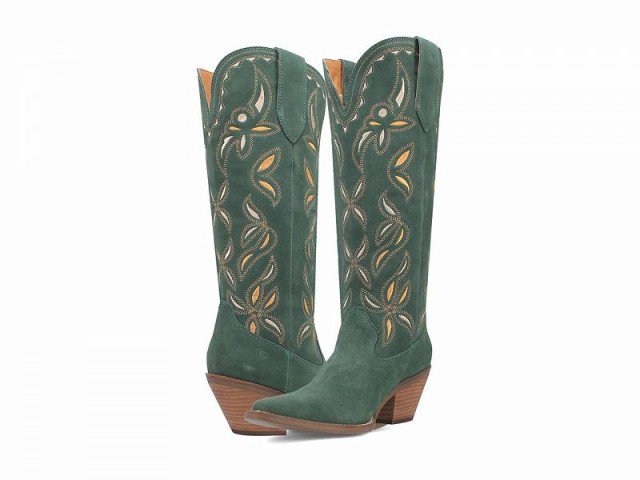 Dingo ディンゴ レディース 女性用 シューズ 靴 ブーツ ミッドカフ Bandelera Leather Boot Green【送料無料】