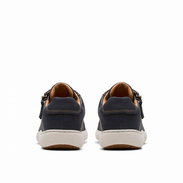 Clarks クラークス レディース 女性用 シューズ 靴 スニーカー 運動靴 Nalle Lace Navy Nubuck【送料無料】