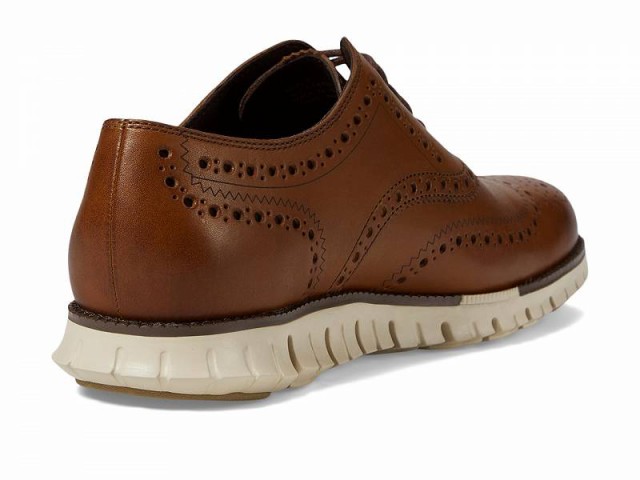 Cole Haan コールハーン メンズ 男性用 シューズ 靴 オックスフォード 紳士靴 通勤靴 Zerogrand Wingtip Oxford British Tan【送料無料】