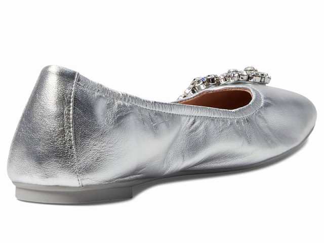 Stuart Weitzman スチュアートワイツマン レディース 女性用 シューズ 靴 フラット Crystal Fleur Ballet Flat Silver【送料無料】