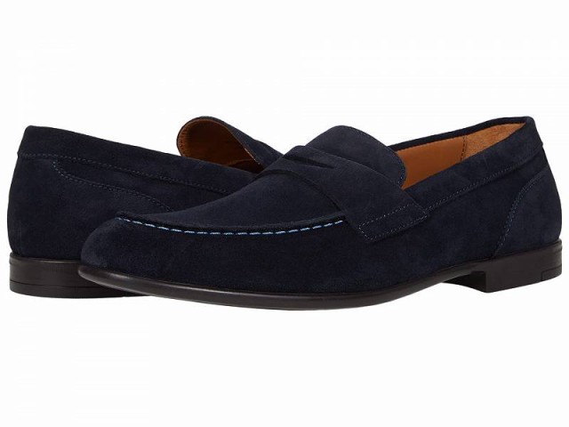 Bruno Magli ブルーノマリ メンズ 男性用 シューズ 靴 ローファー Silas Navy Suede【送料無料】