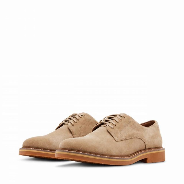 Steve Madden スティーブマデン メンズ 男性用 シューズ 靴 オックスフォード 紳士靴 通勤靴 Pettit Sand Suede【送料無料】