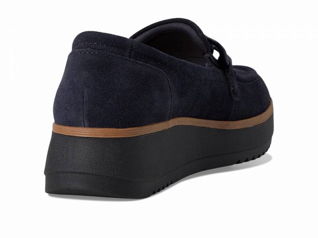 Clarks クラークス レディース 女性用 シューズ 靴 ローファー ボートシューズ Zylah May Navy Suede【送料無料】