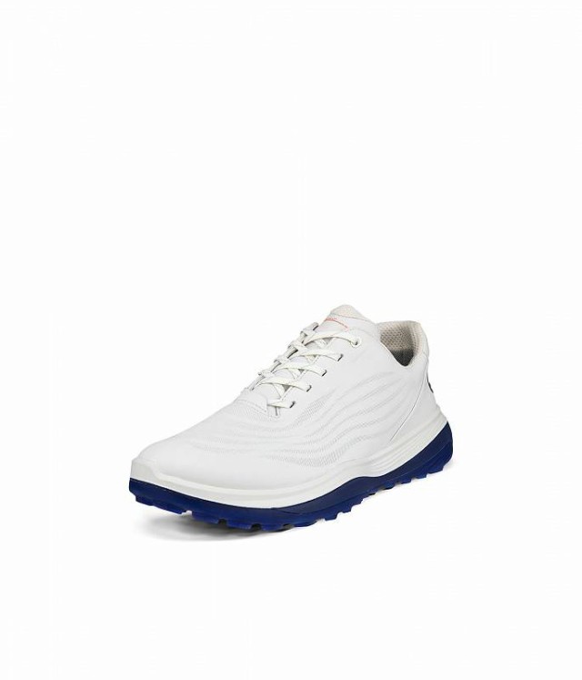 ECCO Golf エコー ゴルフ メンズ 男性用 シューズ 靴 スニーカー 運動靴 LT1 Hybrid Waterproof White/Blue【送料無料】