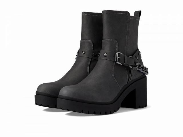 Nine West ナインウエスト レディース 女性用 シューズ 靴 ブーツ ライダーブーツ Quinda Dark Grey【送料無料】