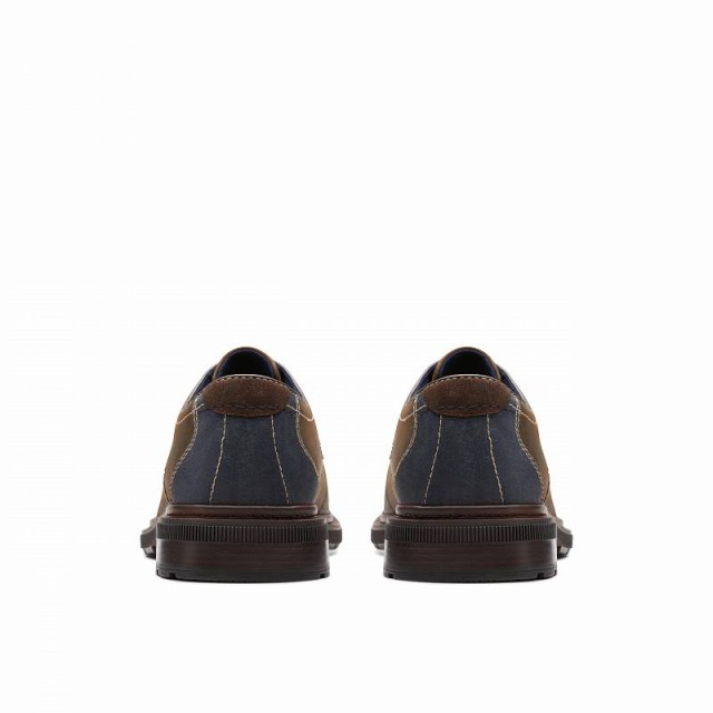 Clarks クラークス メンズ 男性用 シューズ 靴 オックスフォード 紳士靴 通勤靴 Burchill Derby Beeswax Leather【送料無料】